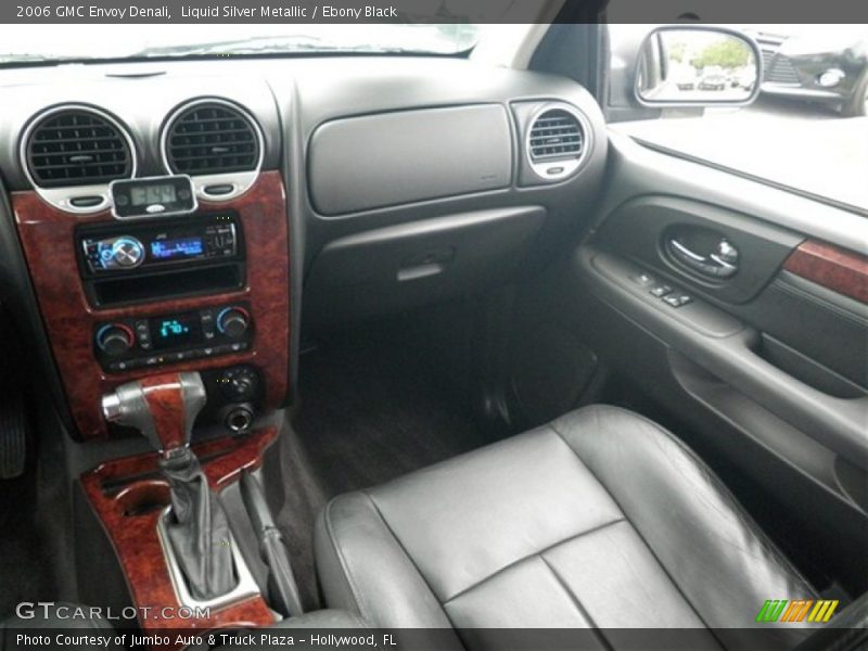 Liquid Silver Metallic / Ebony Black 2006 GMC Envoy Denali