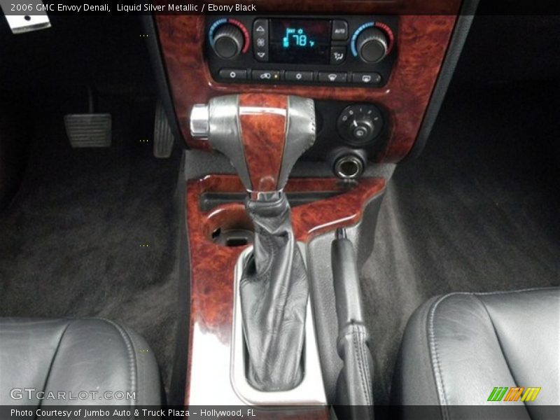 Liquid Silver Metallic / Ebony Black 2006 GMC Envoy Denali