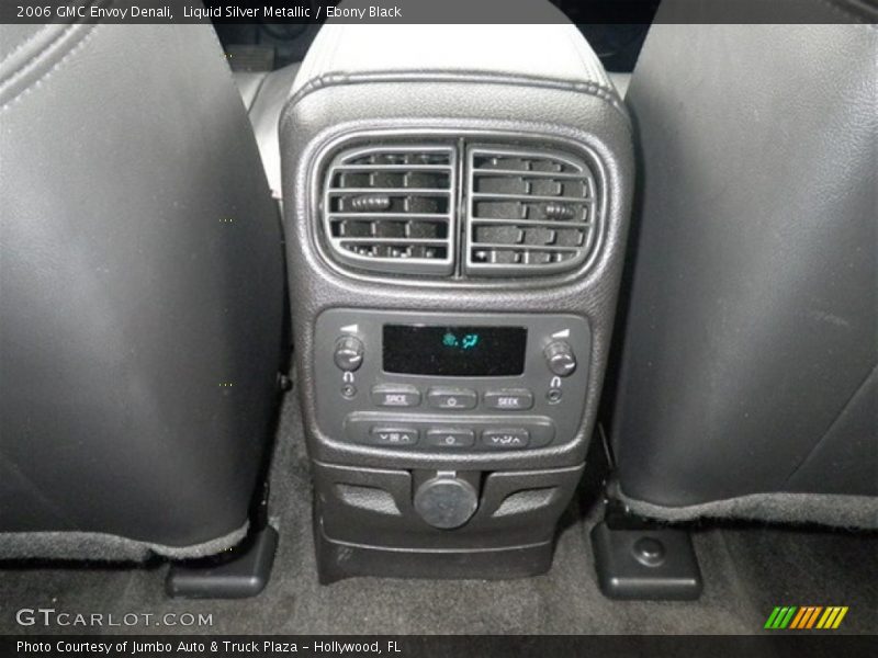 Liquid Silver Metallic / Ebony Black 2006 GMC Envoy Denali