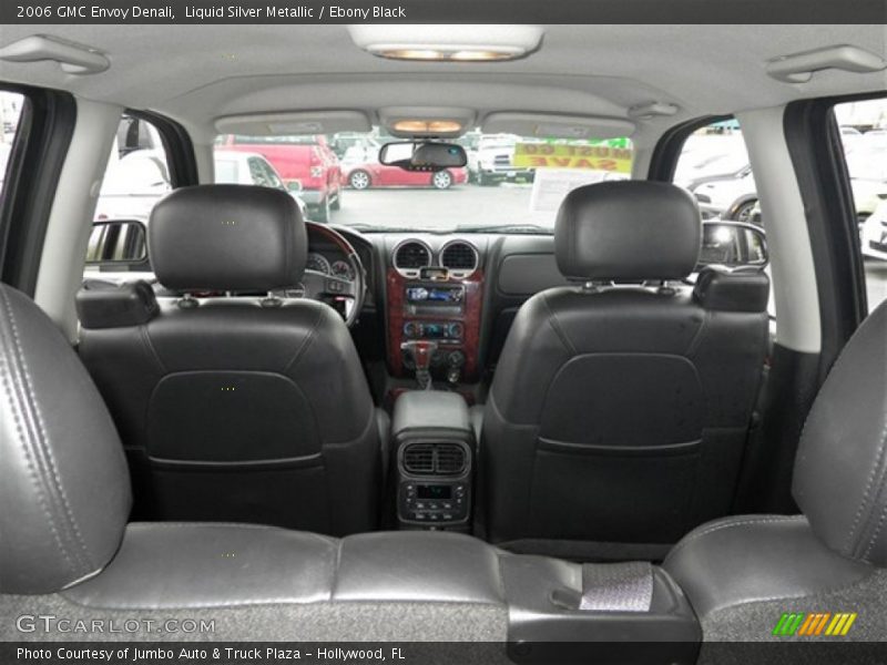 Liquid Silver Metallic / Ebony Black 2006 GMC Envoy Denali