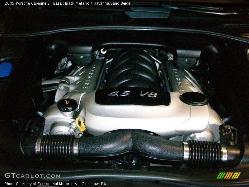Basalt Black Metallic / Havanna/Sand Beige 2005 Porsche Cayenne S
