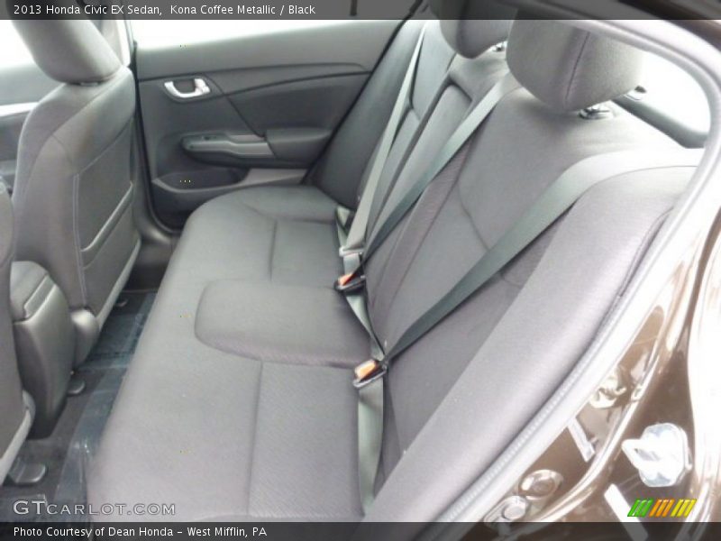 Kona Coffee Metallic / Black 2013 Honda Civic EX Sedan