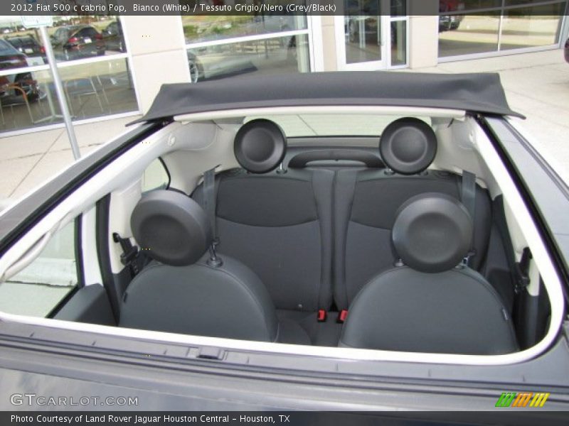 Sunroof of 2012 500 c cabrio Pop