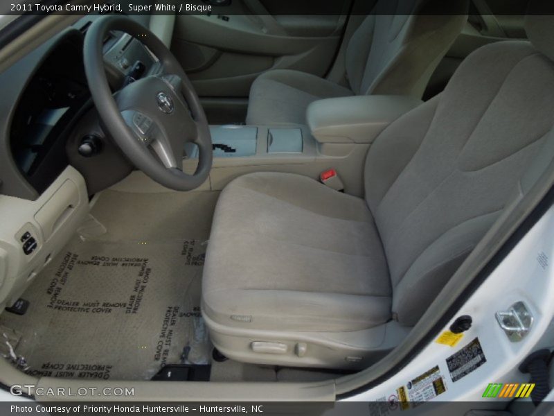 Super White / Bisque 2011 Toyota Camry Hybrid