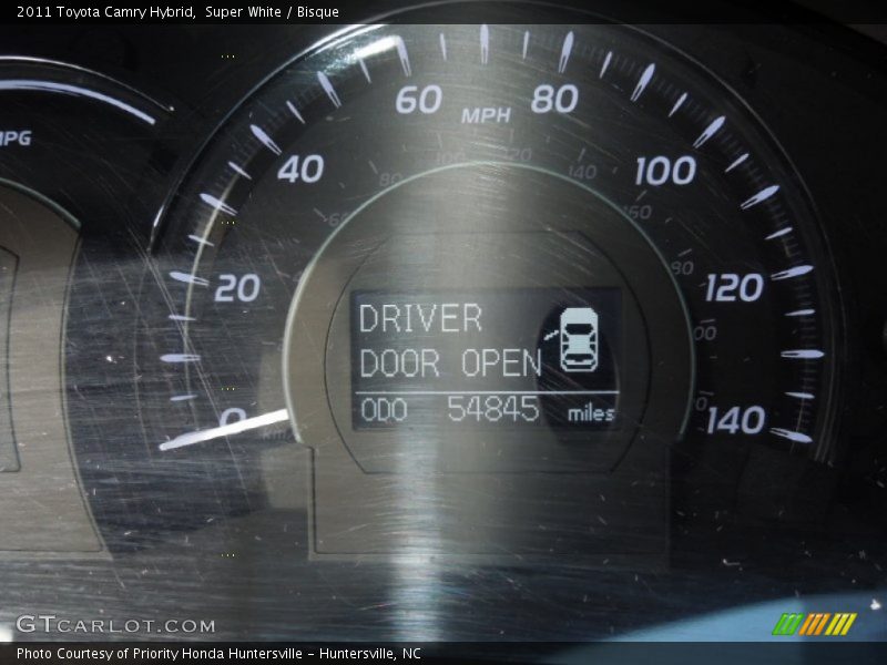 Super White / Bisque 2011 Toyota Camry Hybrid