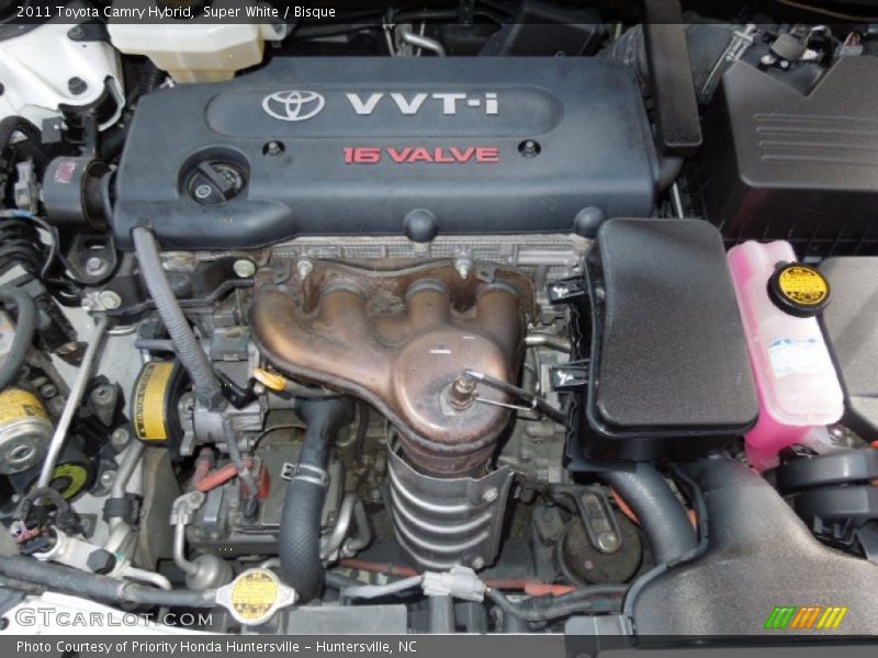 Super White / Bisque 2011 Toyota Camry Hybrid