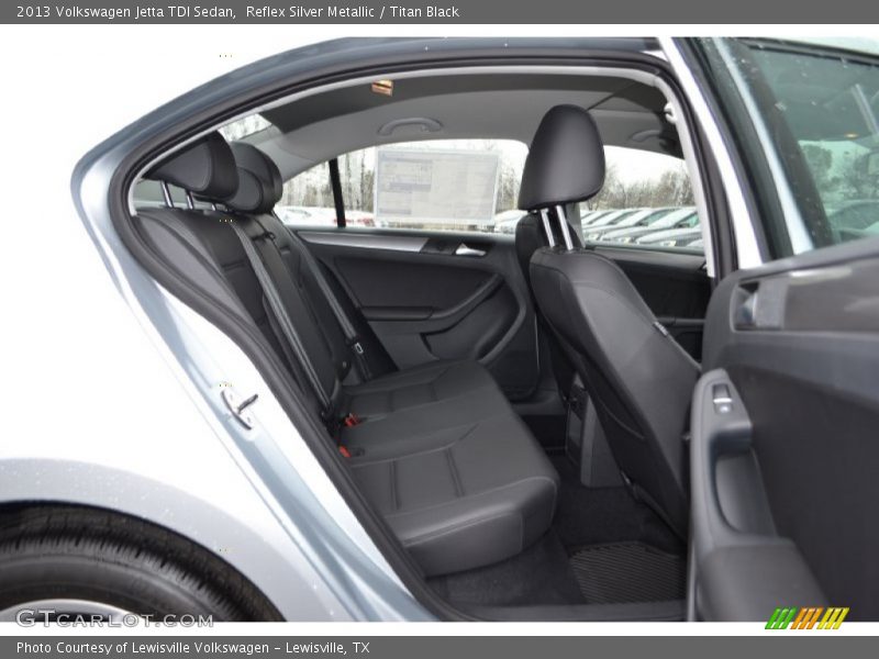 Reflex Silver Metallic / Titan Black 2013 Volkswagen Jetta TDI Sedan