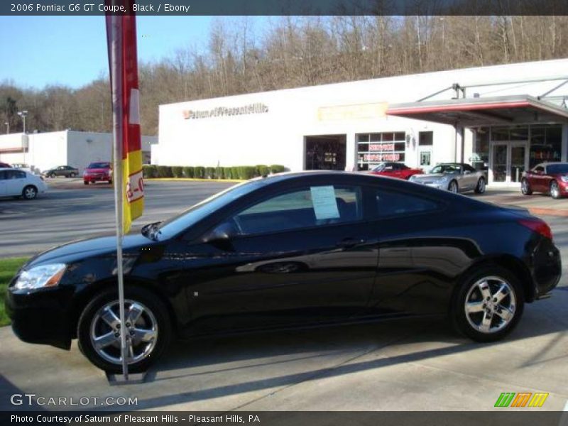 Black / Ebony 2006 Pontiac G6 GT Coupe