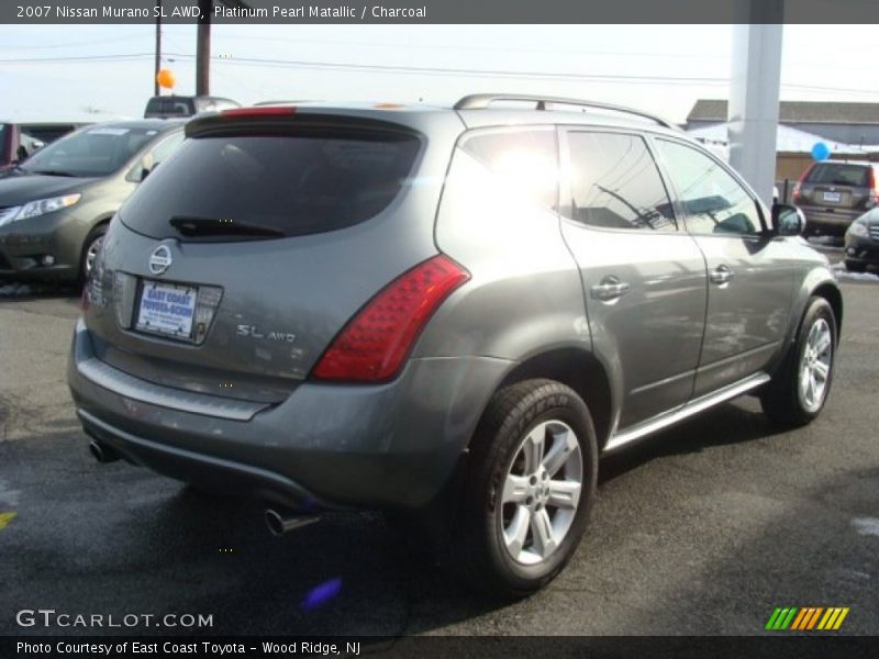 Platinum Pearl Matallic / Charcoal 2007 Nissan Murano SL AWD