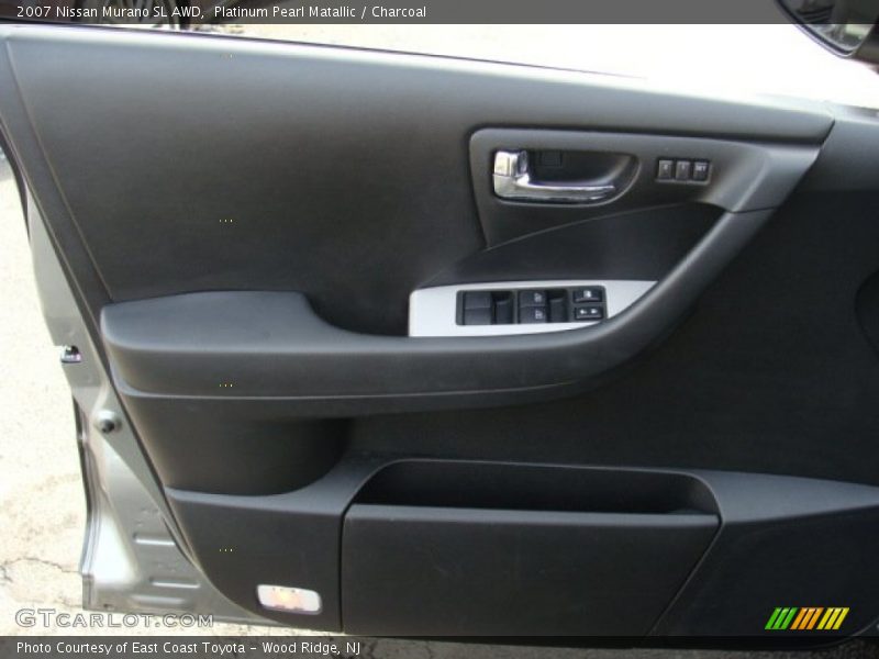 Platinum Pearl Matallic / Charcoal 2007 Nissan Murano SL AWD