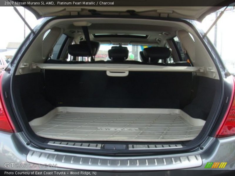 Platinum Pearl Matallic / Charcoal 2007 Nissan Murano SL AWD