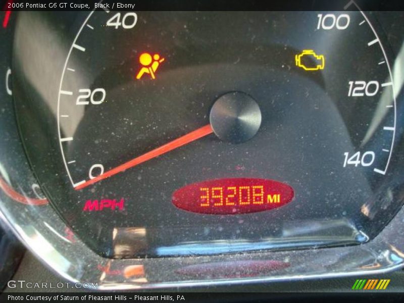 Black / Ebony 2006 Pontiac G6 GT Coupe
