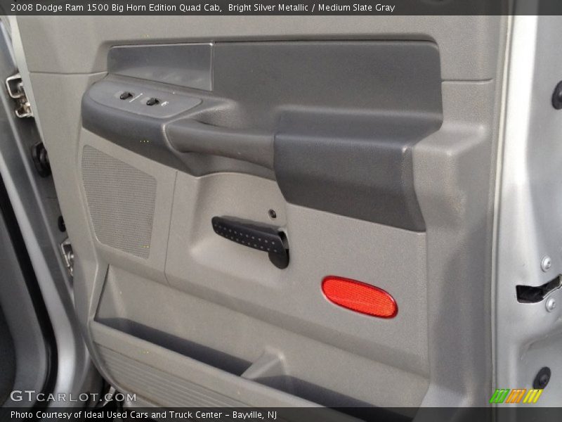 Bright Silver Metallic / Medium Slate Gray 2008 Dodge Ram 1500 Big Horn Edition Quad Cab
