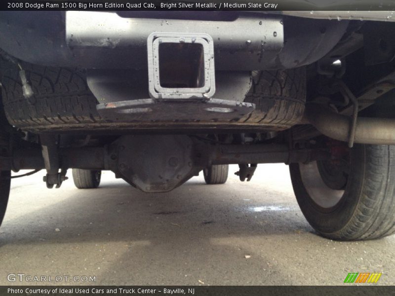 Bright Silver Metallic / Medium Slate Gray 2008 Dodge Ram 1500 Big Horn Edition Quad Cab