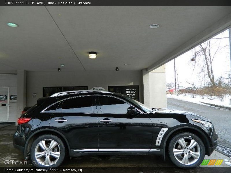 Black Obsidian / Graphite 2009 Infiniti FX 35 AWD