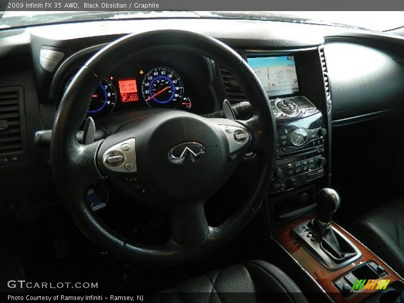 Black Obsidian / Graphite 2009 Infiniti FX 35 AWD