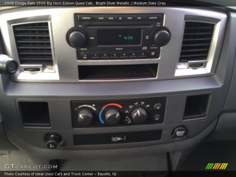 Controls of 2008 Ram 1500 Big Horn Edition Quad Cab