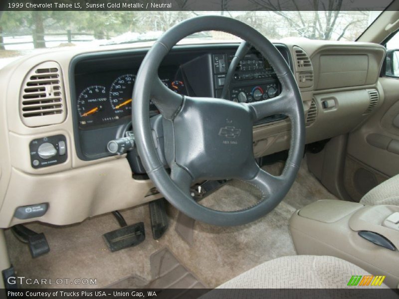 Dashboard of 1999 Tahoe LS