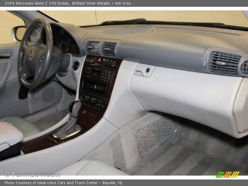 Brilliant Silver Metallic / Ash Grey 2004 Mercedes-Benz C 240 Sedan