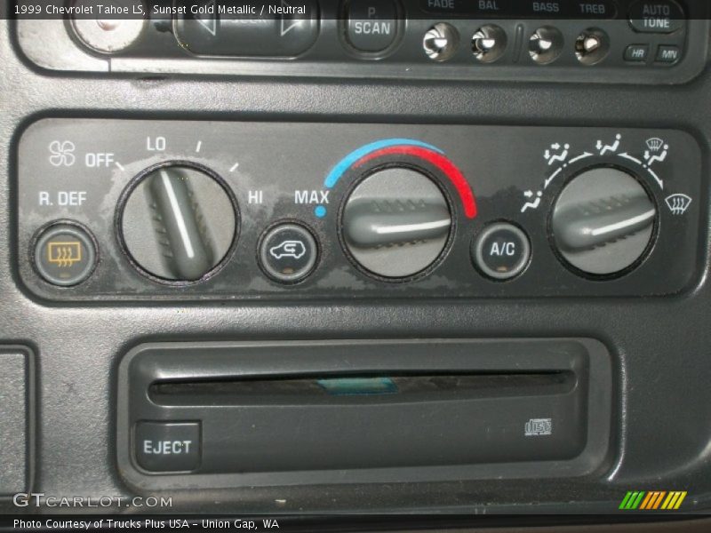 Controls of 1999 Tahoe LS