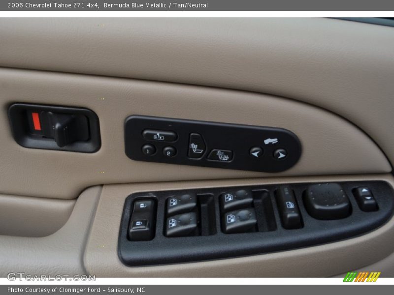 Bermuda Blue Metallic / Tan/Neutral 2006 Chevrolet Tahoe Z71 4x4