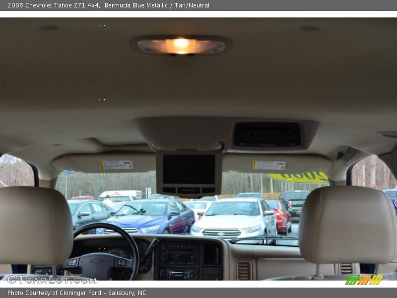 Bermuda Blue Metallic / Tan/Neutral 2006 Chevrolet Tahoe Z71 4x4