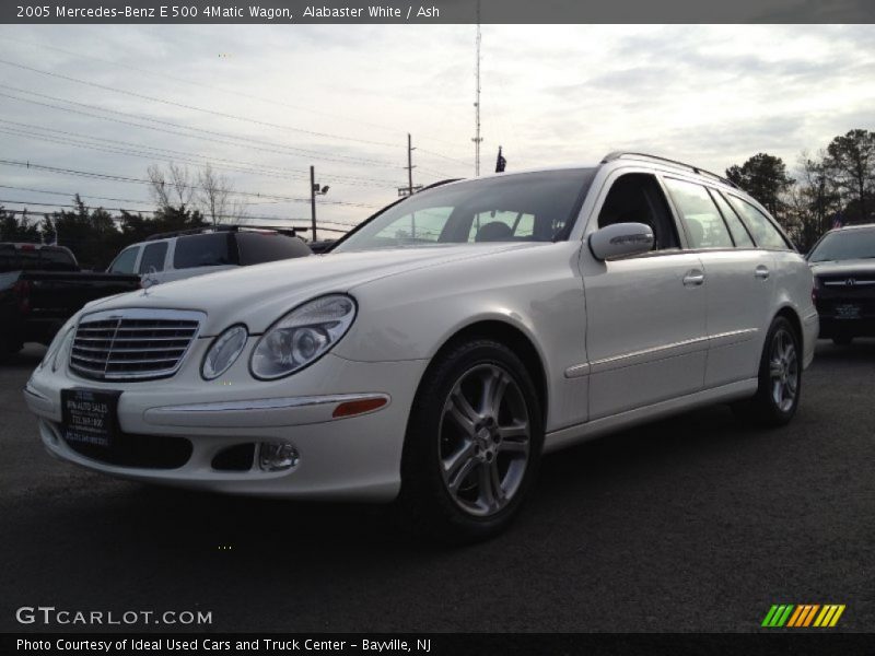 Alabaster White / Ash 2005 Mercedes-Benz E 500 4Matic Wagon