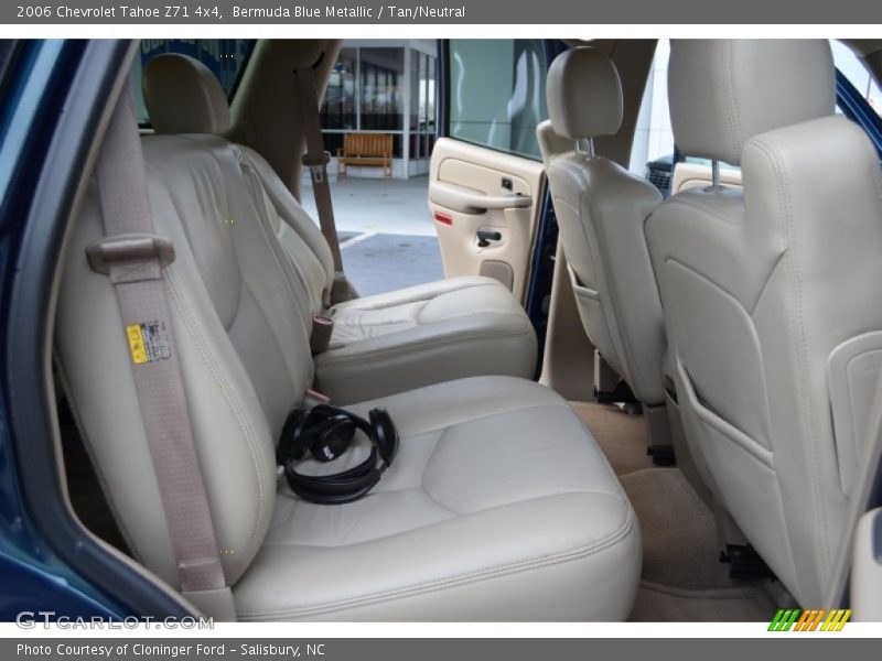 Bermuda Blue Metallic / Tan/Neutral 2006 Chevrolet Tahoe Z71 4x4