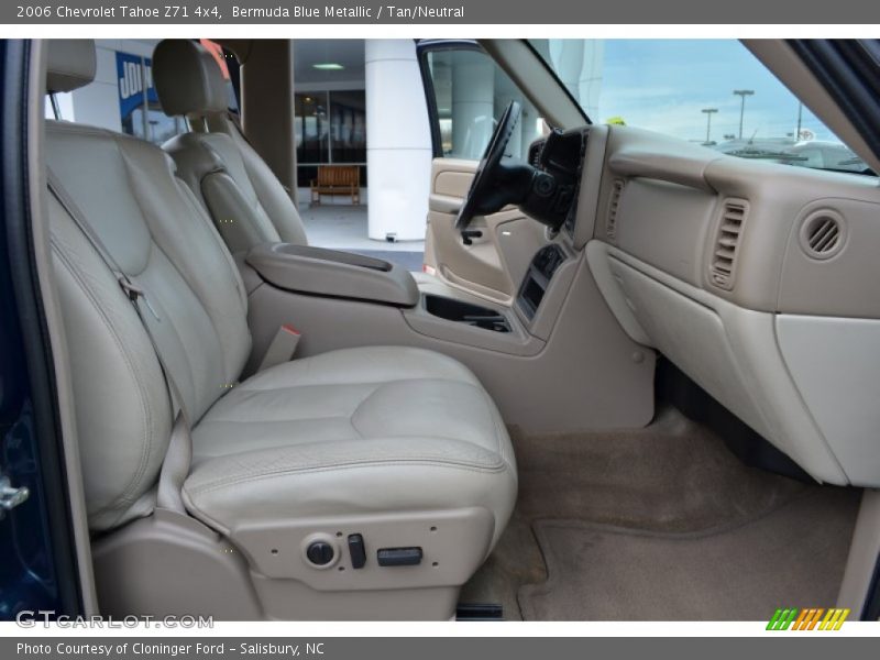 Bermuda Blue Metallic / Tan/Neutral 2006 Chevrolet Tahoe Z71 4x4