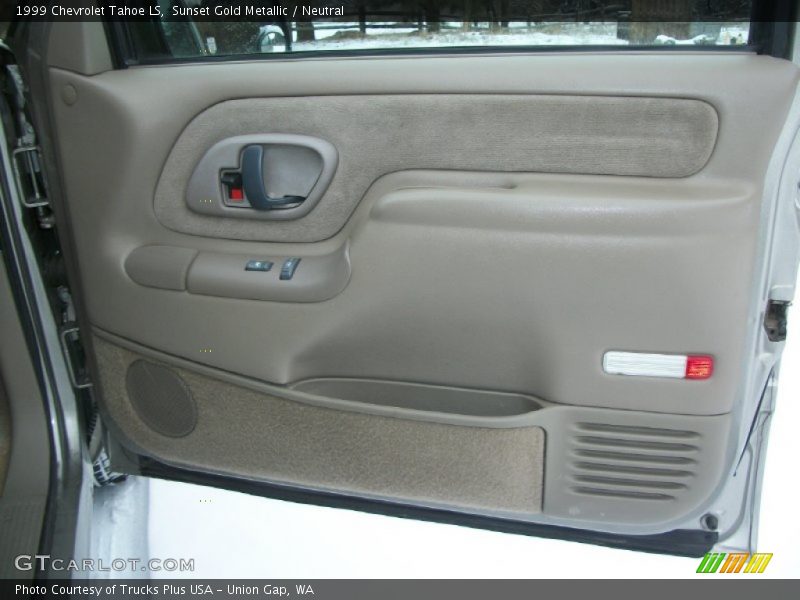 Sunset Gold Metallic / Neutral 1999 Chevrolet Tahoe LS