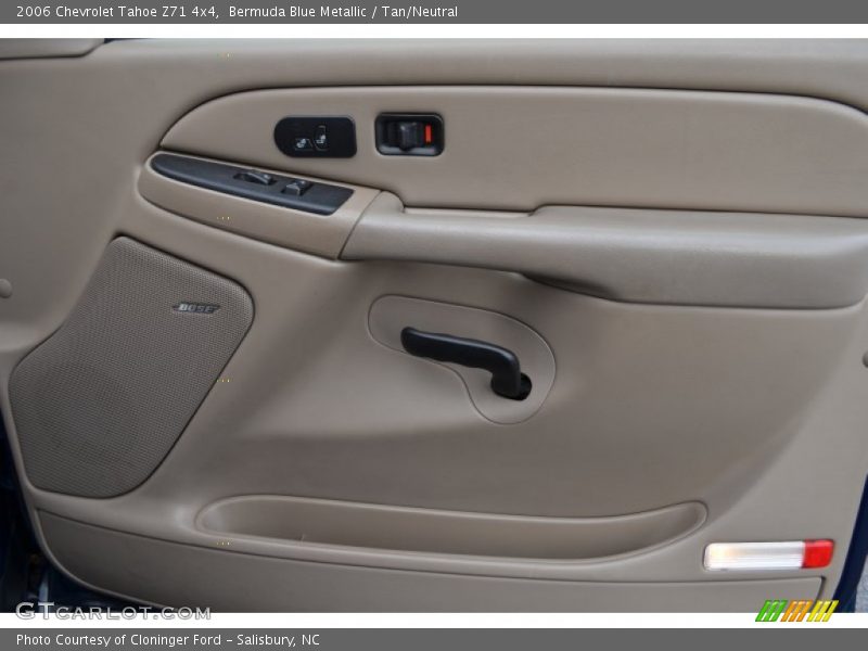 Bermuda Blue Metallic / Tan/Neutral 2006 Chevrolet Tahoe Z71 4x4