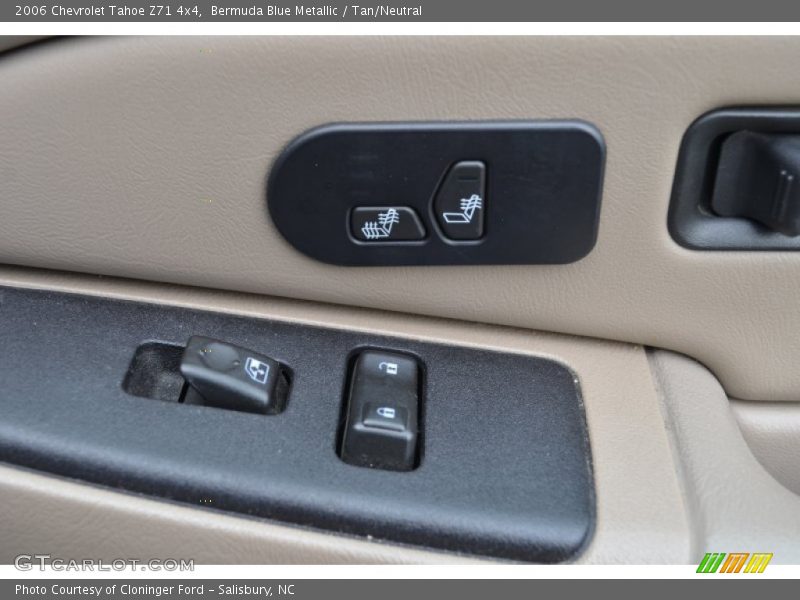 Bermuda Blue Metallic / Tan/Neutral 2006 Chevrolet Tahoe Z71 4x4