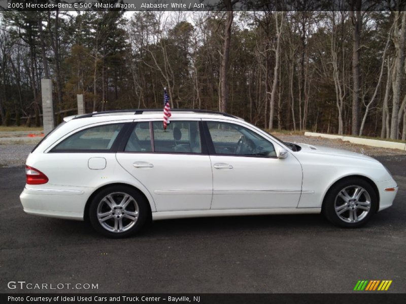 Alabaster White / Ash 2005 Mercedes-Benz E 500 4Matic Wagon