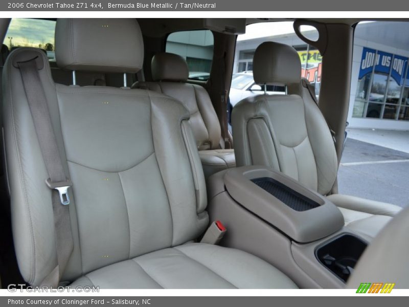Bermuda Blue Metallic / Tan/Neutral 2006 Chevrolet Tahoe Z71 4x4