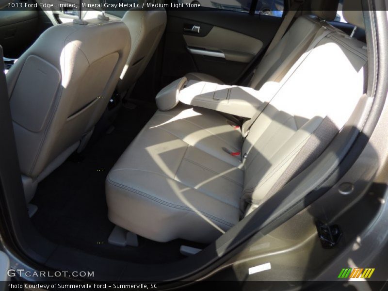 Mineral Gray Metallic / Medium Light Stone 2013 Ford Edge Limited