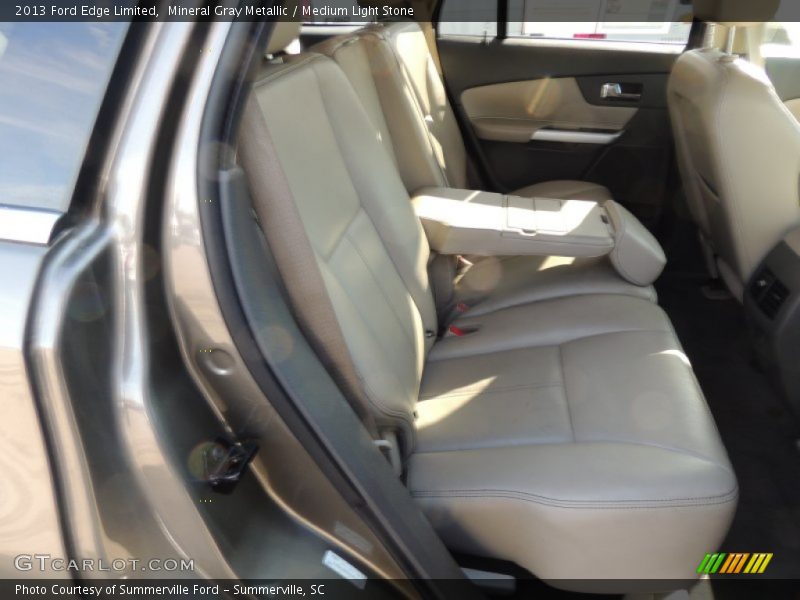 Mineral Gray Metallic / Medium Light Stone 2013 Ford Edge Limited