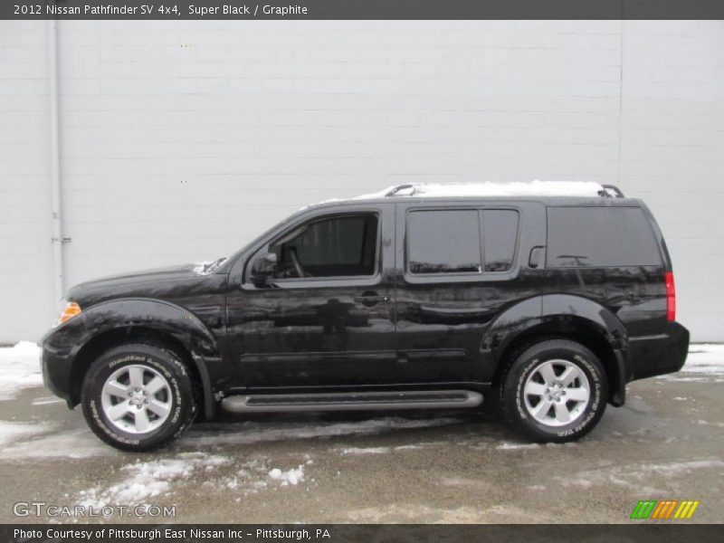 Super Black / Graphite 2012 Nissan Pathfinder SV 4x4