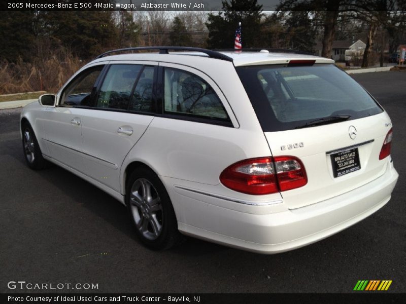 Alabaster White / Ash 2005 Mercedes-Benz E 500 4Matic Wagon