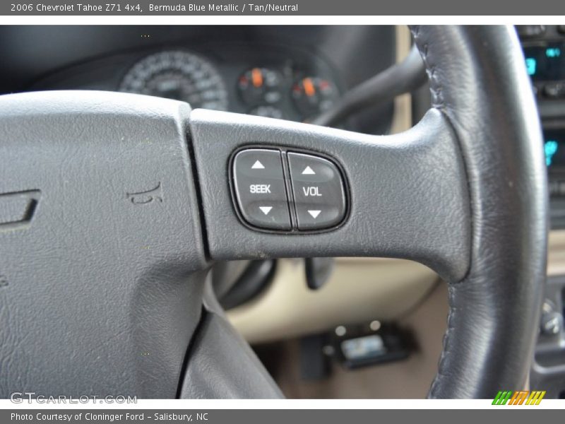 Bermuda Blue Metallic / Tan/Neutral 2006 Chevrolet Tahoe Z71 4x4