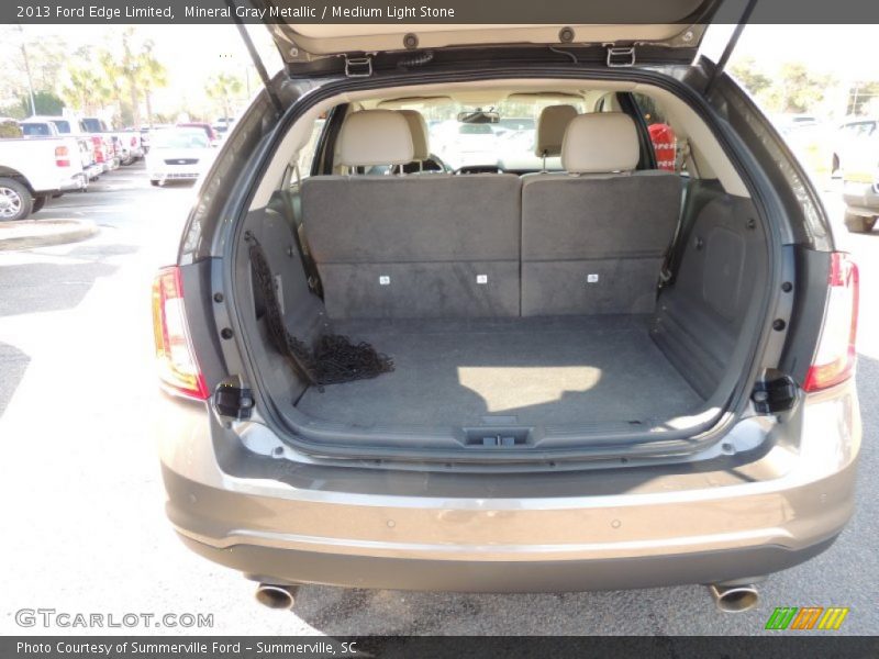 Mineral Gray Metallic / Medium Light Stone 2013 Ford Edge Limited