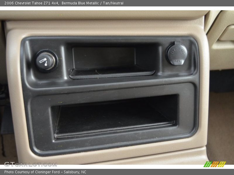 Bermuda Blue Metallic / Tan/Neutral 2006 Chevrolet Tahoe Z71 4x4