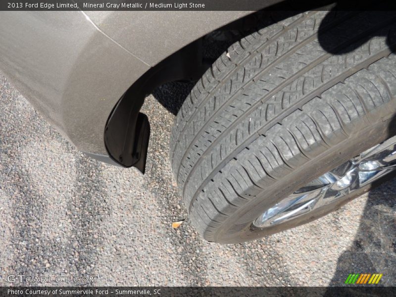 Mineral Gray Metallic / Medium Light Stone 2013 Ford Edge Limited