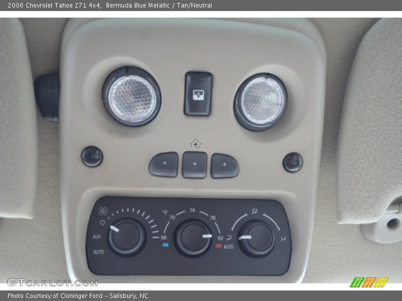 Bermuda Blue Metallic / Tan/Neutral 2006 Chevrolet Tahoe Z71 4x4