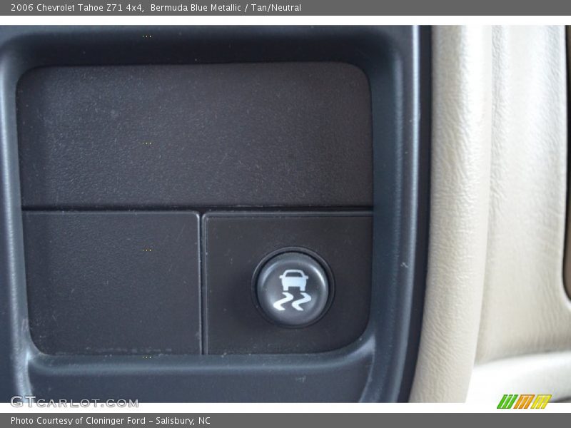 Bermuda Blue Metallic / Tan/Neutral 2006 Chevrolet Tahoe Z71 4x4
