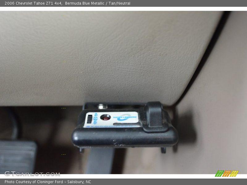 Bermuda Blue Metallic / Tan/Neutral 2006 Chevrolet Tahoe Z71 4x4