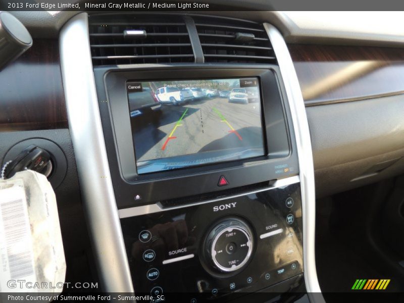 Mineral Gray Metallic / Medium Light Stone 2013 Ford Edge Limited
