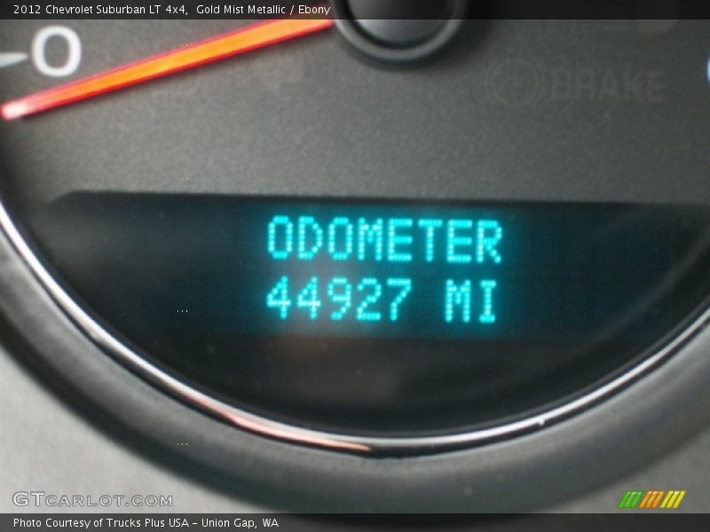 Gold Mist Metallic / Ebony 2012 Chevrolet Suburban LT 4x4