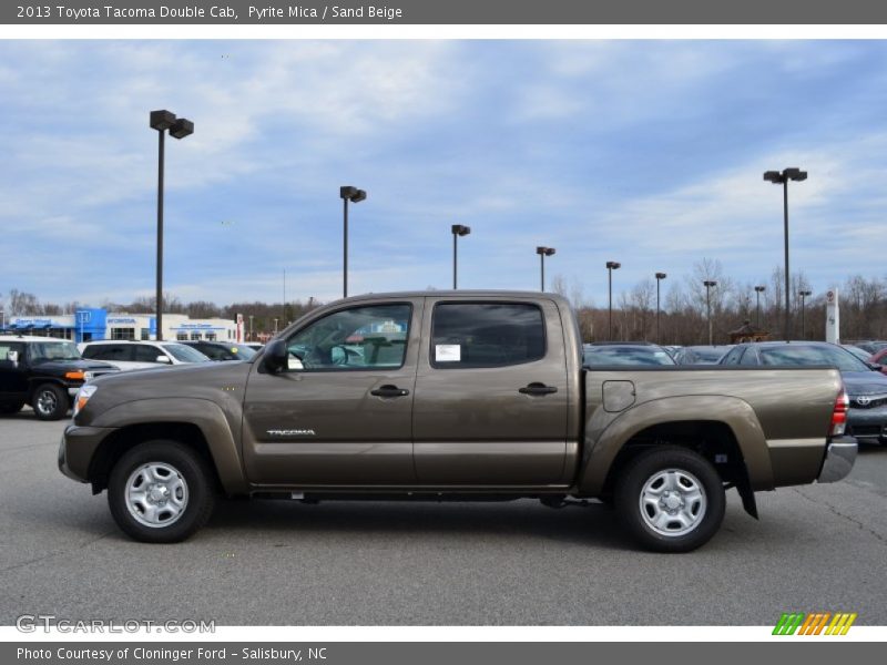  2013 Tacoma Double Cab Pyrite Mica
