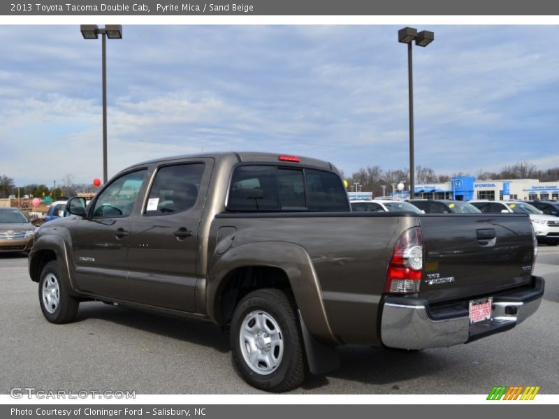 Pyrite Mica / Sand Beige 2013 Toyota Tacoma Double Cab