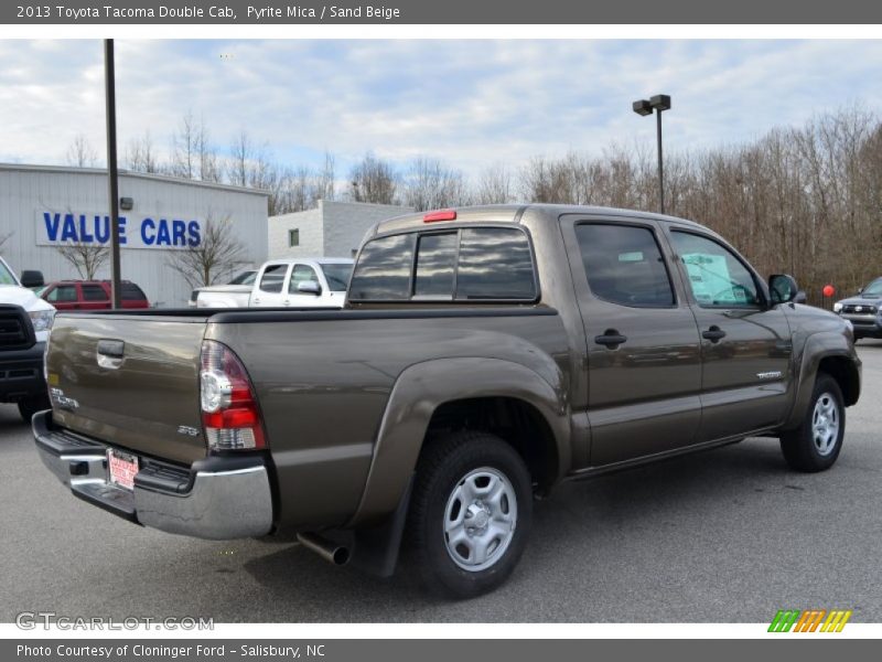 Pyrite Mica / Sand Beige 2013 Toyota Tacoma Double Cab